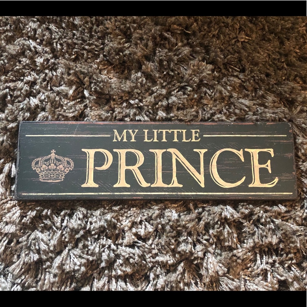 My Little Prince sign 👑
